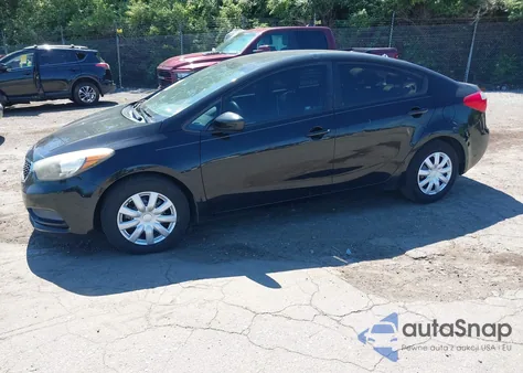 2016 Kia Forte Lx z USA, uszkodzony, nr VIN KNAFK4A67G5467716